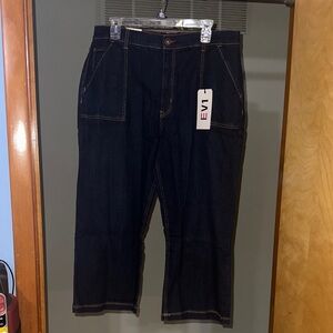 BNWT EV1 Allie Wide Leg Crop Stretch Jeans by ELL & they’re beautiful jeans!